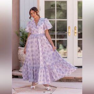 JessaKae “Gracie” Wrap Maxi Dress